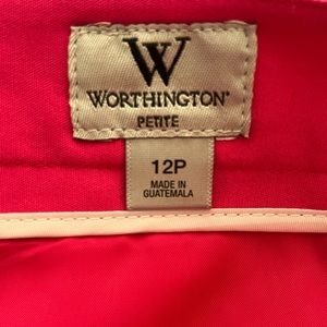 Womens pink pencil skirt